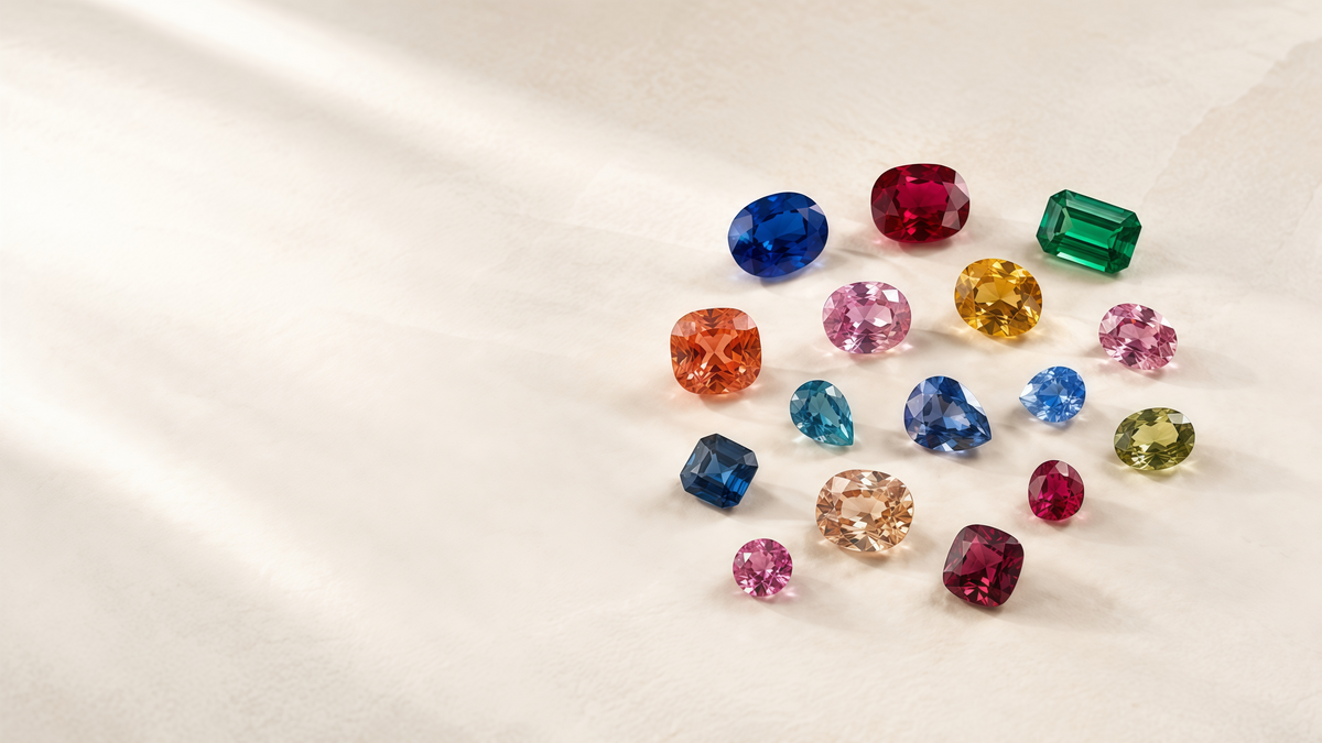 Choose the stone.
Commission the ring.