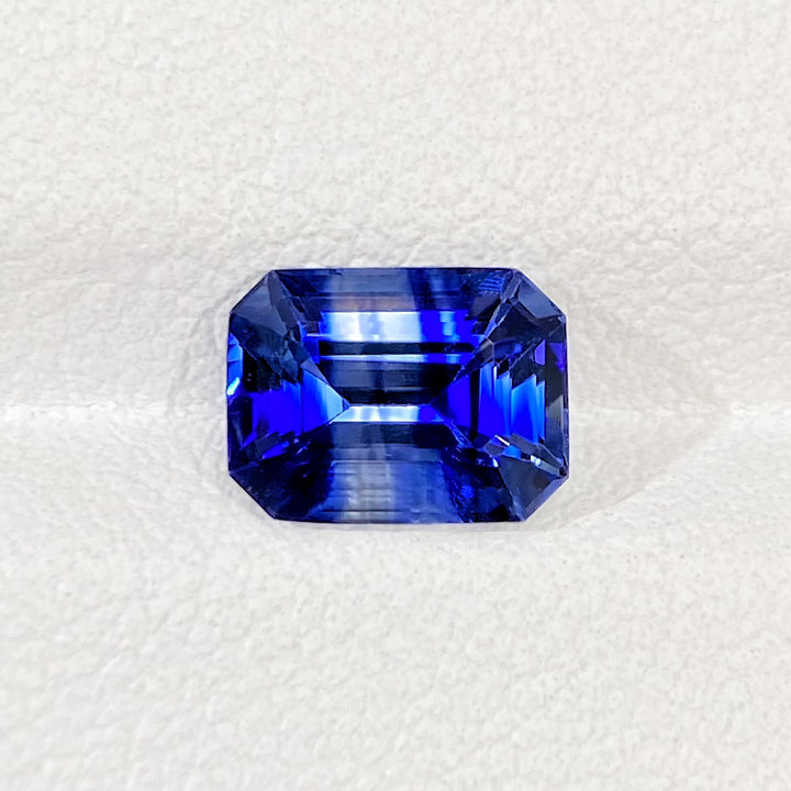 2.06ct 一颗特别的蓝宝石 天然蓝宝石裸石 皇家蓝+ 白蓝宝一体