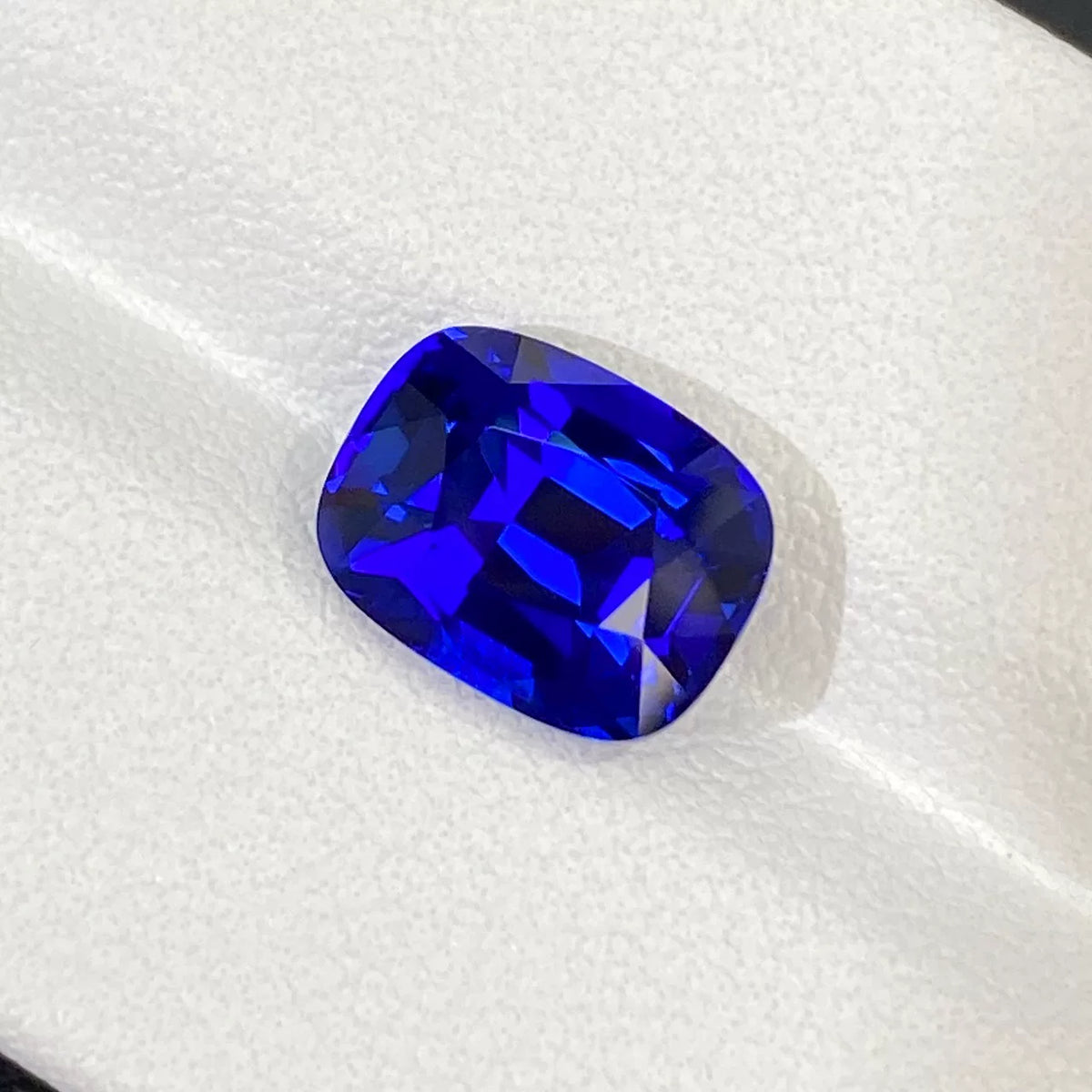 4.20ct GRS 斯里兰卡 天然皇家蓝蓝宝天然石裸石戒面