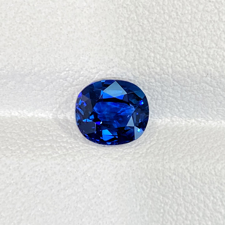 1.13ct 皇家蓝蓝宝石 裸石 戒面 GRC认证 干净玻璃体