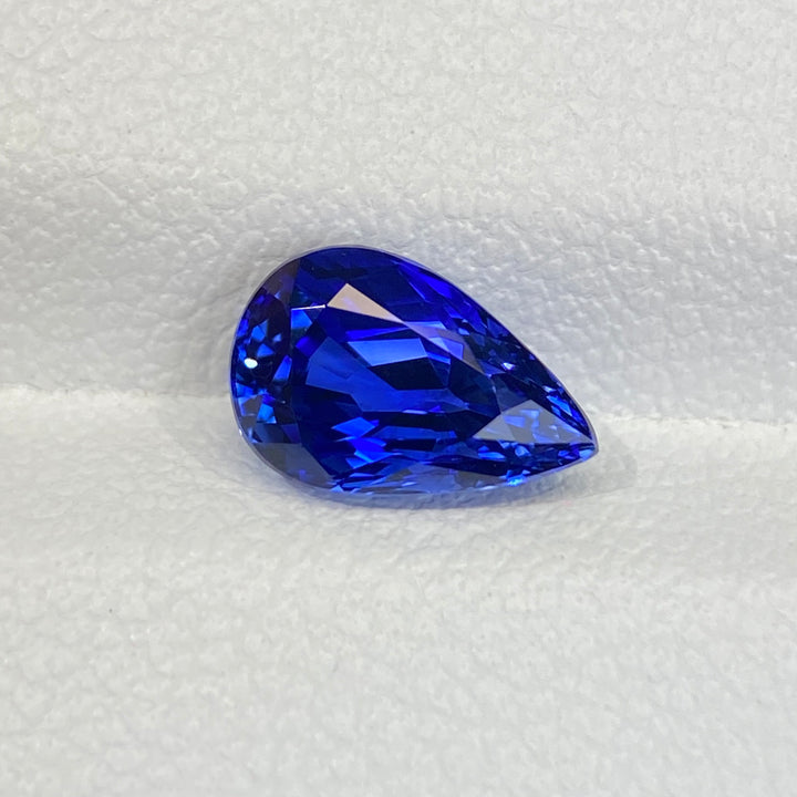 1.72ct 水滴形 皇家蓝 天然蓝宝石 裸石 GUILD认证