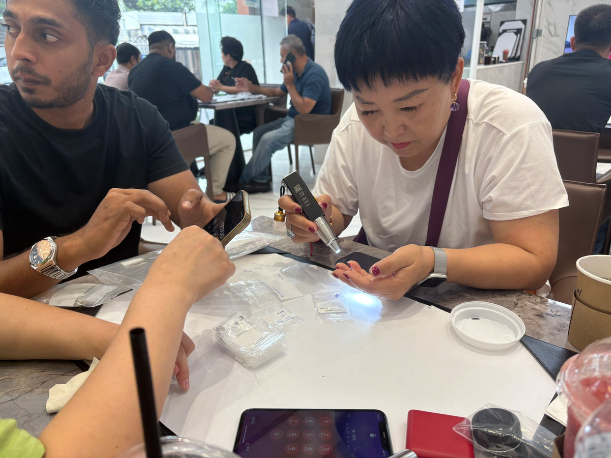 2.03ct 金属灰天然尖晶石裸石 裸石戒面 全净精切