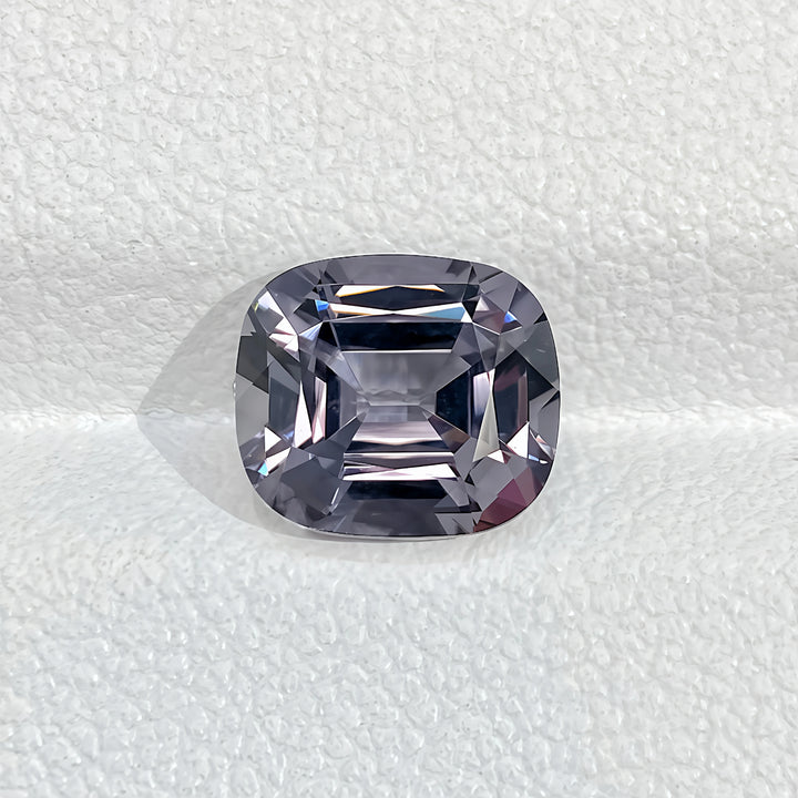 2.03ct 金属灰天然尖晶石裸石 裸石戒面 全净精切