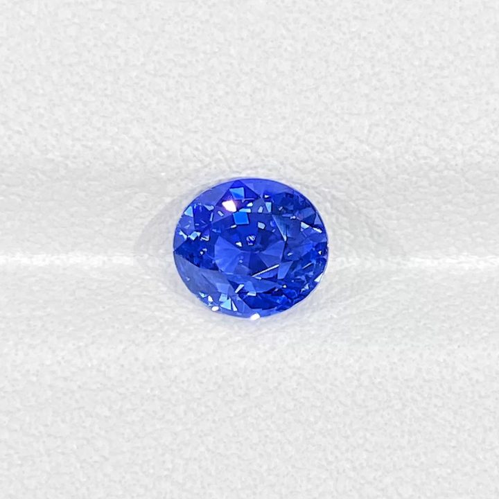 1.62ct 矢车菊天然蓝宝石裸石｜GRC认证｜肉眼干净｜天然彩色宝石