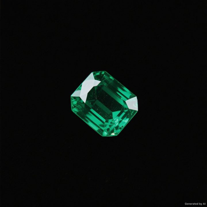 Emerald Loose Stone LOT-0423 · 1.85ct 祖母绿切工 Emerald Cut